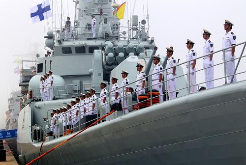 中國(guó)海軍訪問(wèn)朝鮮，展現(xiàn)兩國(guó)深厚友誼與軍事合作的震撼力量，中國(guó)海軍訪問(wèn)朝鮮，深化友誼與軍事合作的強(qiáng)大信號(hào)