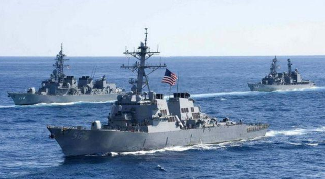 美軍艦闖入中國南海最新消息，緊張局勢與背景分析，美軍艦闖入南海引發(fā)緊張局勢，最新動態(tài)與背景分析